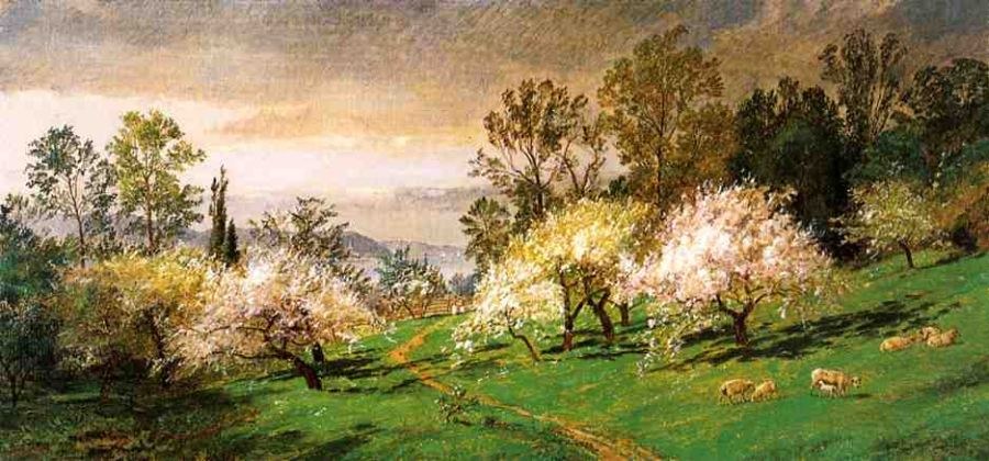 Jasper Francis Cropsey Flowering Trees